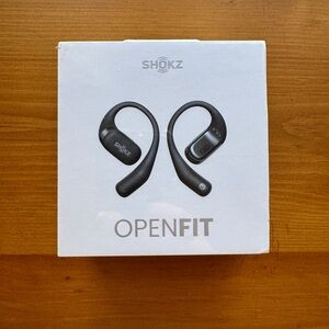 Shokz OpenFit Black Earbud Headphones